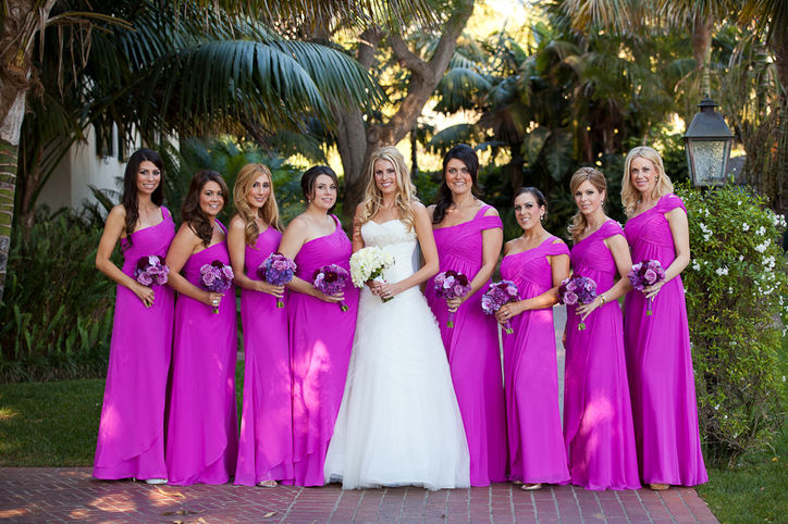 Radiant Orchid Bridesmaids Dresses