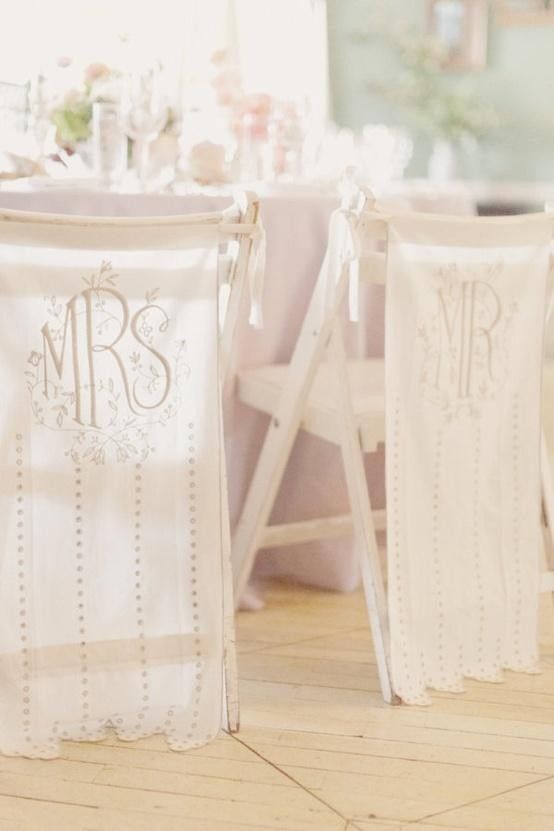 How To: Embellish Your Wedding Chairs