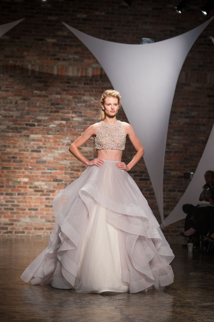2014 Wedding Trends | Crop Top Dress 90's
