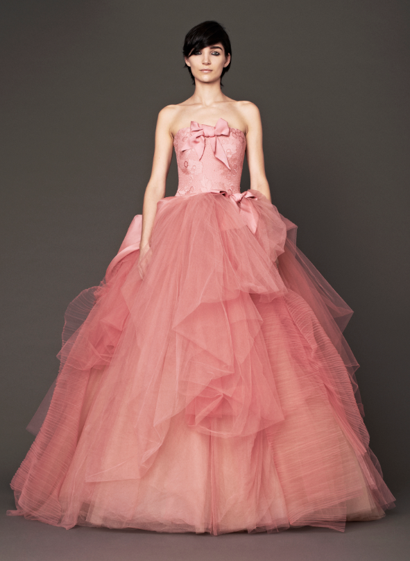 Vera Wang Pink Dress