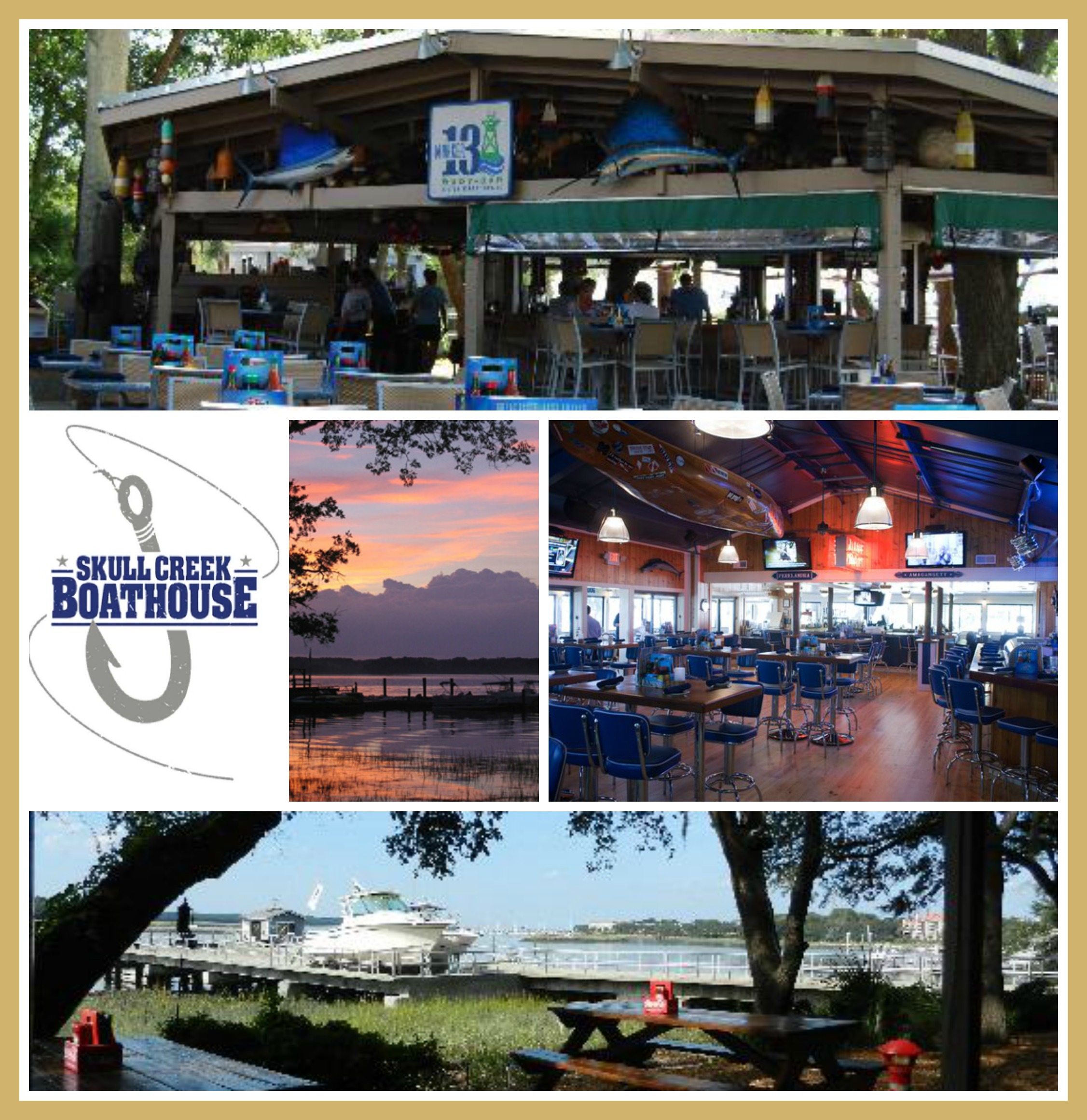 Hilton Head Rehearsal Dinner Location Skull Creek Boathouse