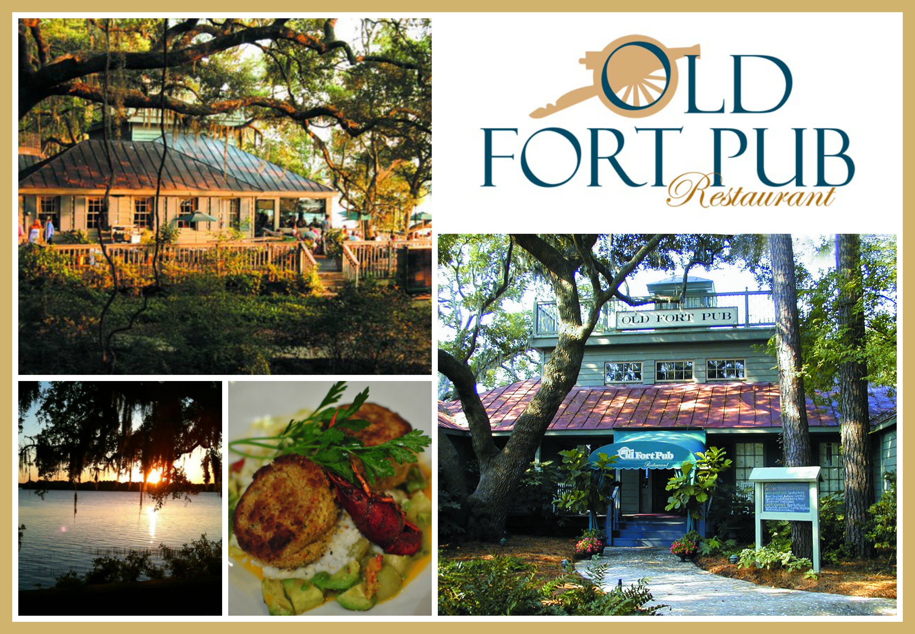 Hilton Head Rehearsal Dinner Location: Old Fort Pub