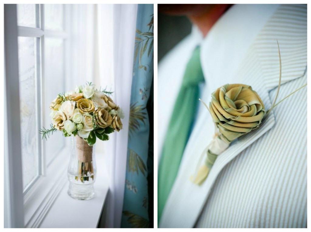 palm rose wedding